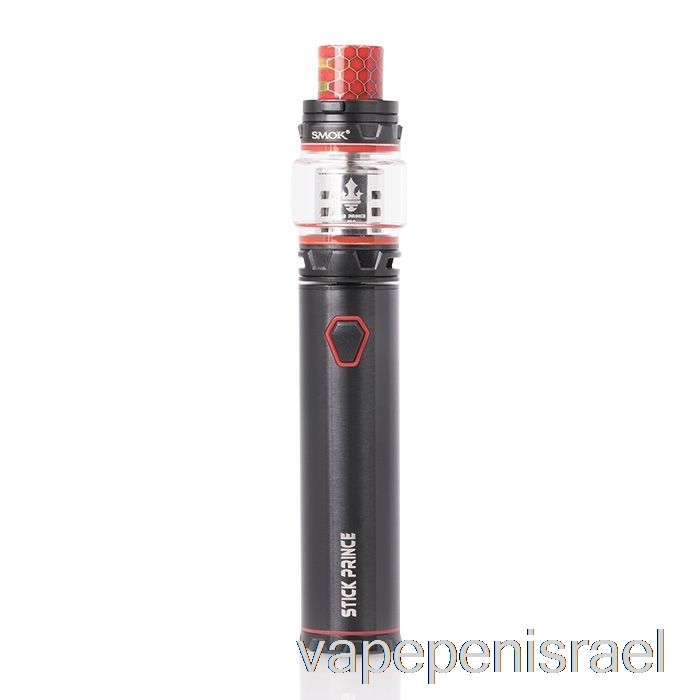 ערכה חד פעמית Vape Israel Smok Stick Prince - Tfv12 Prince Black בסגנון עט